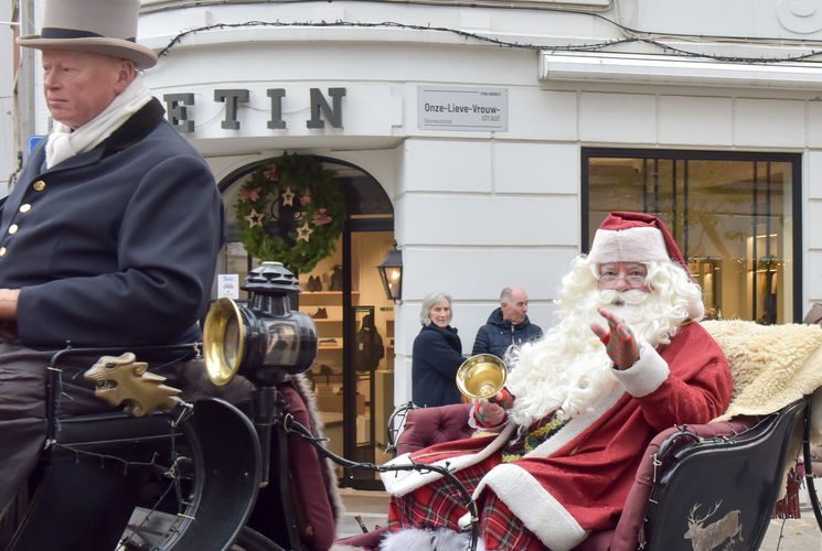 Nationale intocht van de Kerstman