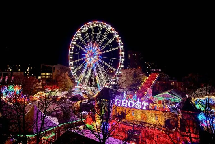 Officiële opening Winterland Hasselt